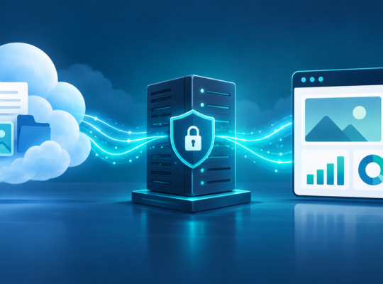 Secure SharePoint Online proxy connecting Microsoft 365 data to a public dashboard
